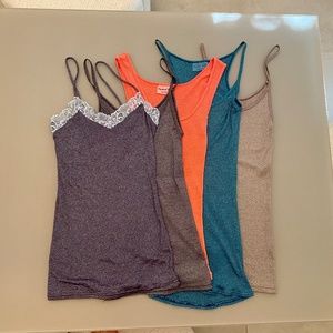 Set of 5 Michael Stars Tank Tops